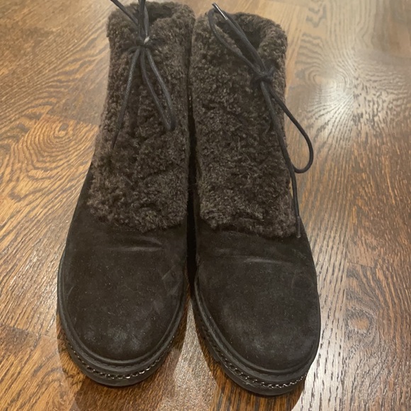 Stuart weitzman size 38 boots suede - Picture 2 of 5